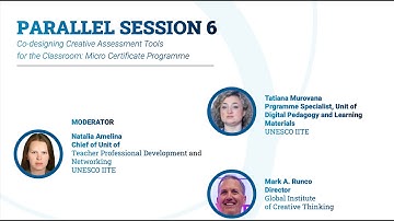 Parallel Session 6, Co-designing Creative Assessment Tools for Classroom | CES 2025, UNESCO Paris