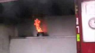 Kitchen Fire Demonstration Part 2