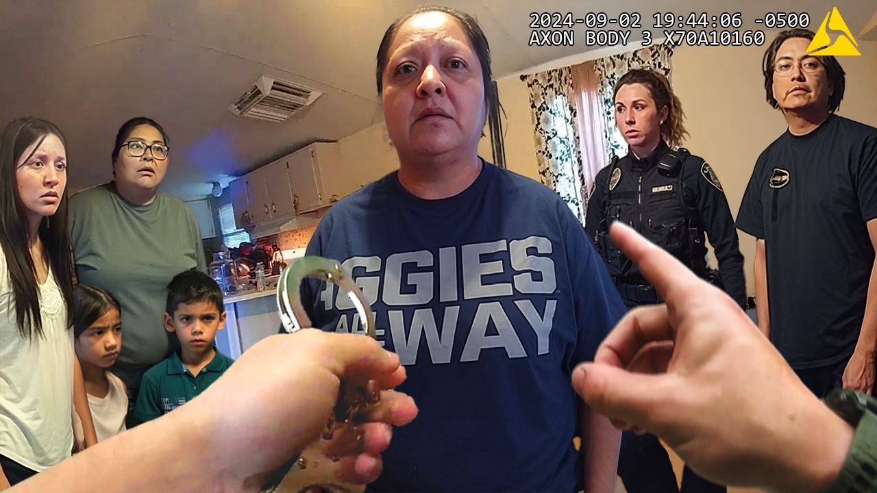 Полиция ворвалась в дом матери, чтобы спасти детей, взятых в заложники в условиях хаоса.