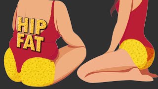 HIP FAT | EASY WORKOUT TO LOSE HIP FAT AT HOME