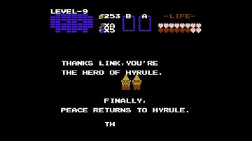 The Legend of Zelda: Dungeon 9 - Death Mountain & Ending Credits (First Quest)