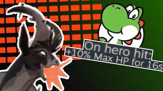 Yoshi, why does Billy have 10 health Bars