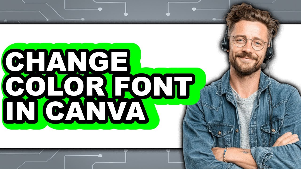 How to Change Color Font in Canva (updated) - YouTube