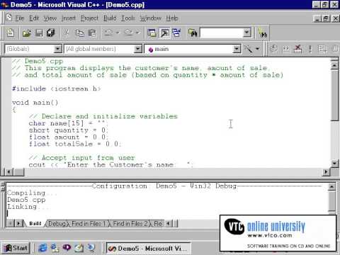 0304 Putting it all Together: Demo of complete program in C/C++