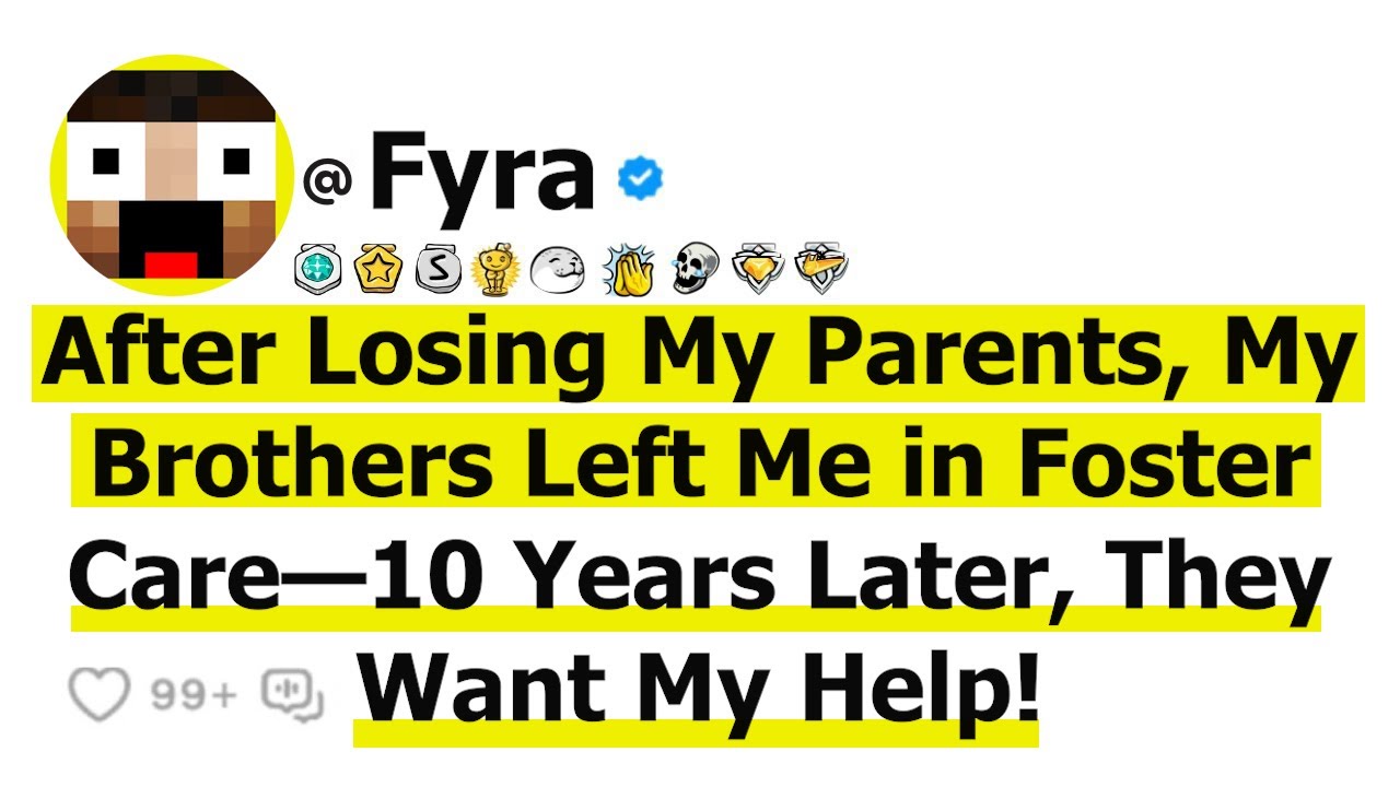 I Lost Parents But My Adult Brothers Refused To Raise Me & Left Me At Foster Home But 10Yrs Later...