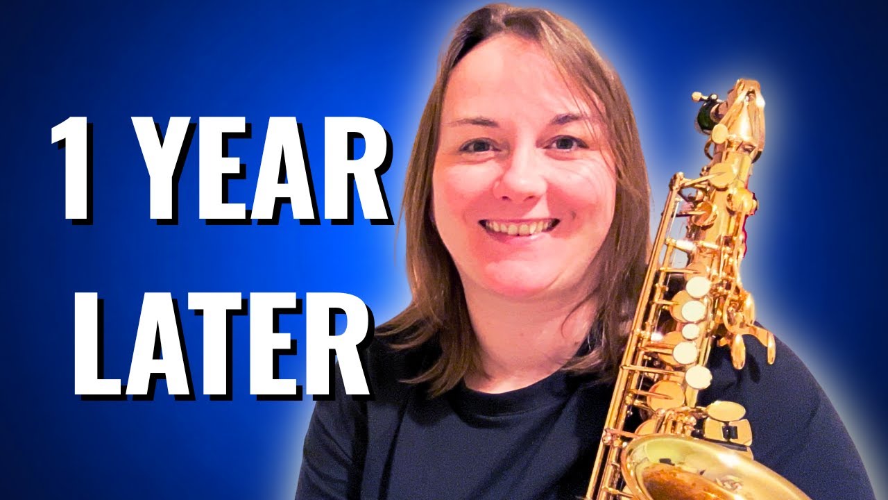 1 Year Saxophone Progress as an Adult Beginner | Starting at 40
