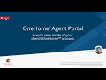 Agent portal  view inside your clients onehome account