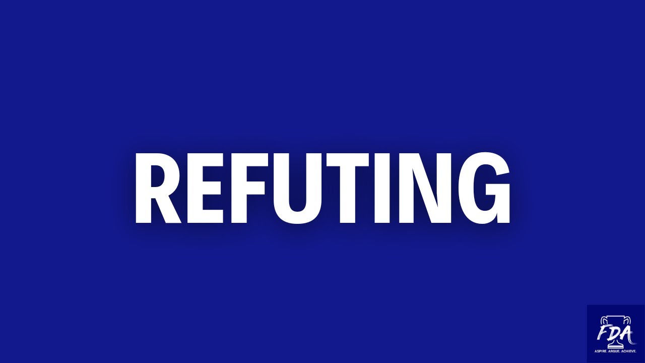 Refute Background Blue Refuting - YouTube