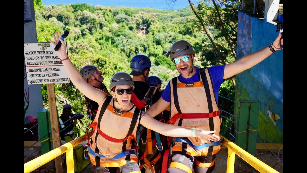Roatan, Honduras - Ziplining "Extreme Trio" Virgin cruise excursion