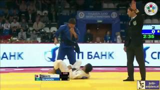 Judo 2013 World Masters Tyumen: Takato (JPN) - Telmanov (KAZ) [-60kg]