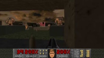 Doom 2: Hell on Earth Playthrough - Map 7: Dead Simple (100% kills and 100% secrets)