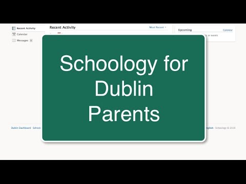 Schoology for Dublin Parents
