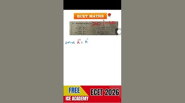 FREE ECET2026 Maths Classes 🚀 | Score High with Smart Tricks | Q-59 Fully Explained,#freeecet