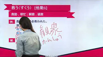 N2日语单词讲解 第十单元 第47讲 单词解释(2)