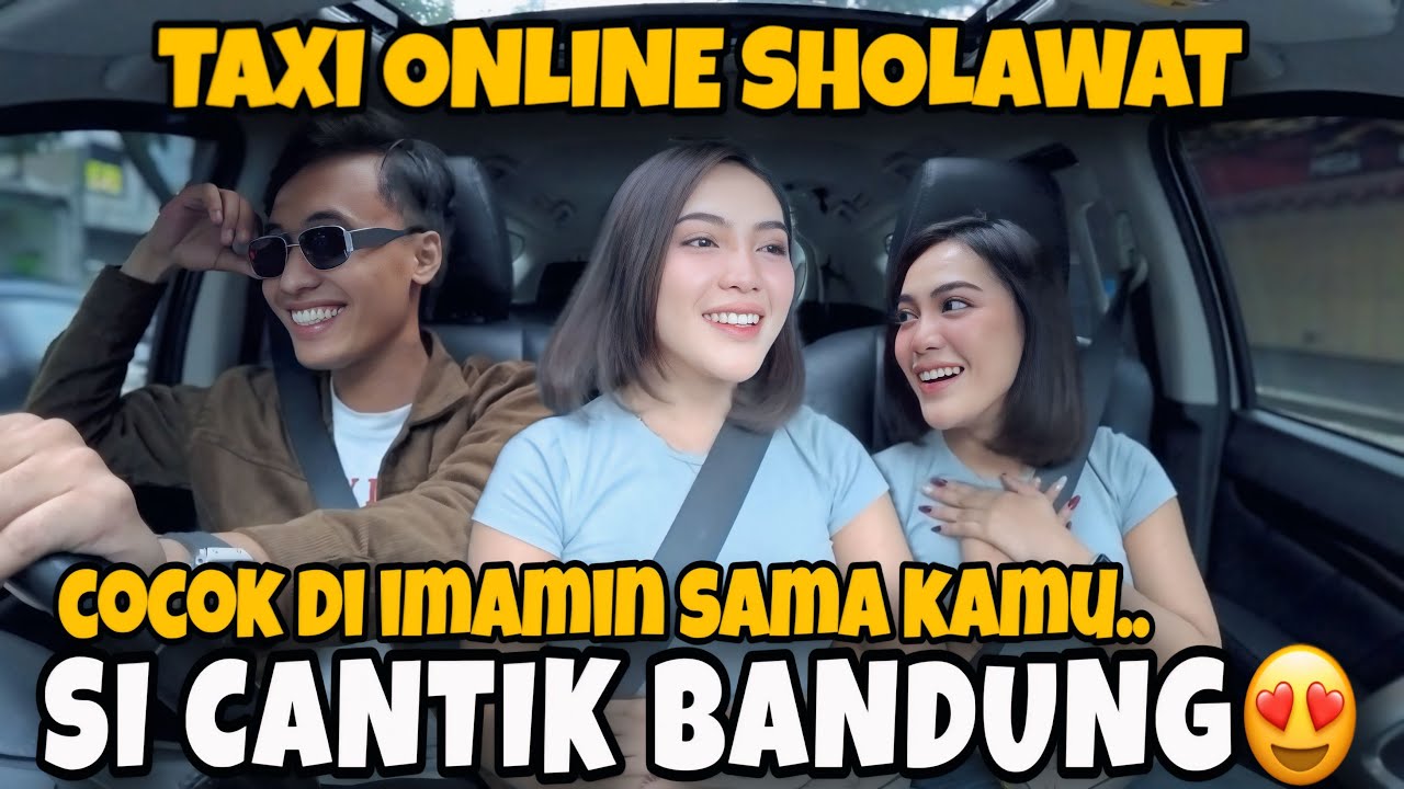 PRANK TAXI SHOLAWAT & NGAJI❗️AWEWE BANDUNG MOAL AYA NU GAGAL😍