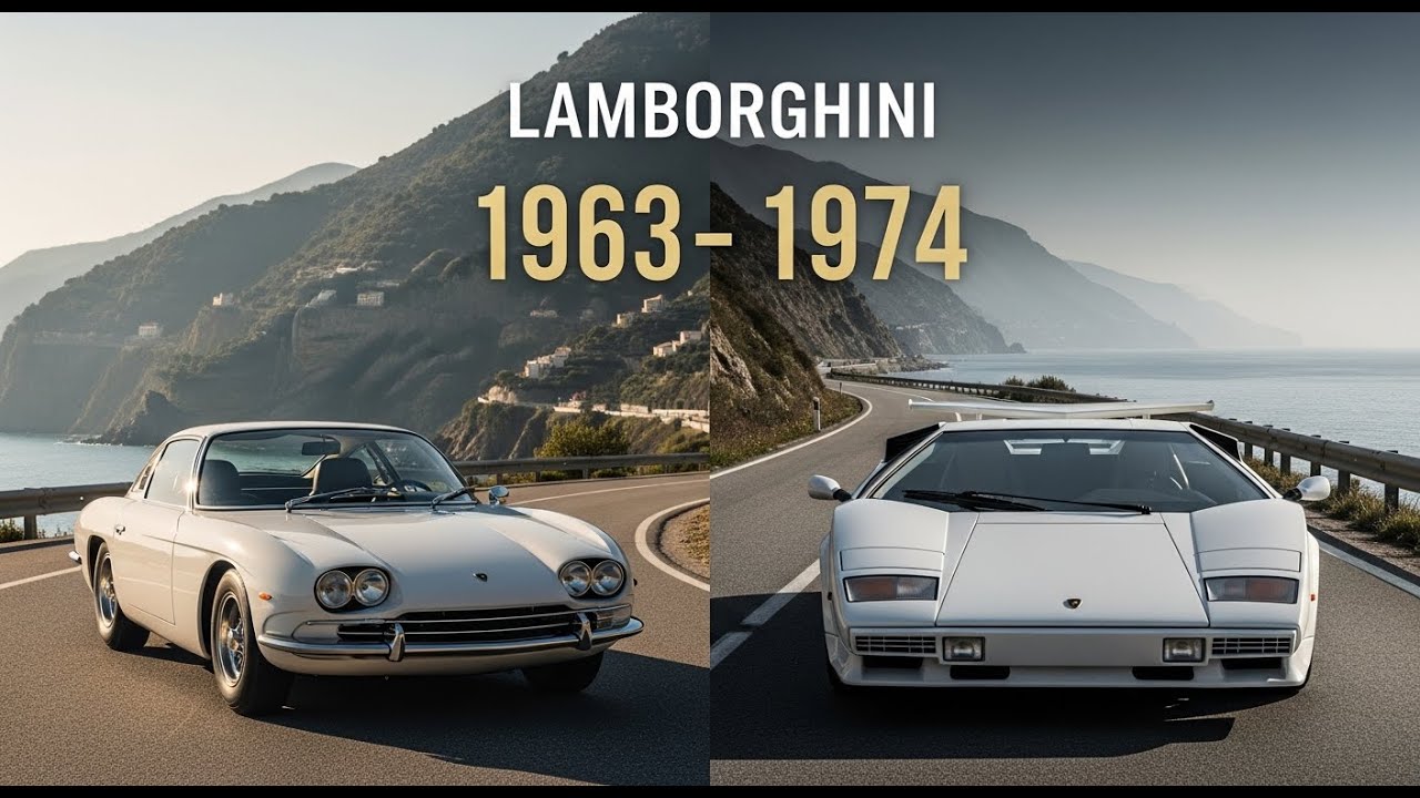 Lamborghini Evolution First 5 Models | 1963–1974 Timeline