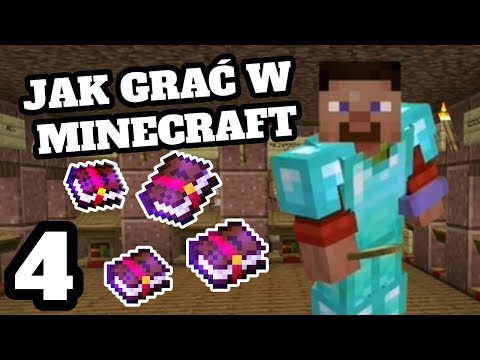 4# Jak grac w minecraft? Najlepsze enchanty w minecraft, zaklinanie przedmiotów.