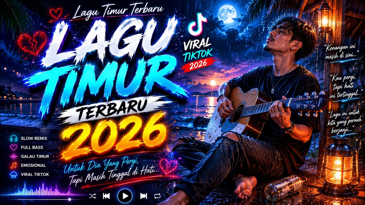 Bikin Baper Maksimal! 🎶 Lagu Timur Viral Paling Enak Didengar Saat Santai \u0026 Menyentuh Hati