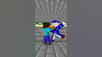 Herobrine Guards the End Portal #shorts #minecraft