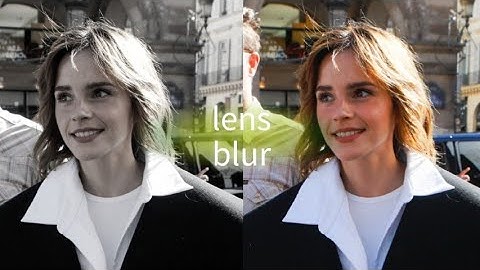 ae like lens blur - capcut tutorial