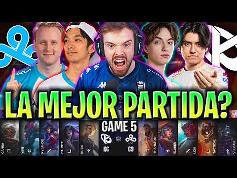 IBAI CASTEA LA MEJOR PARTIDA!😱 | C9 vs KC Game 5 WORLDS 2026 PLAY IN DÍA 1 IBAI COSTREAM