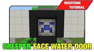 (TU19 Quick Fix In Description) Creeper Face Water Door 3x3 Tutorial (Minecraft Xbox/Ps3 TU15)