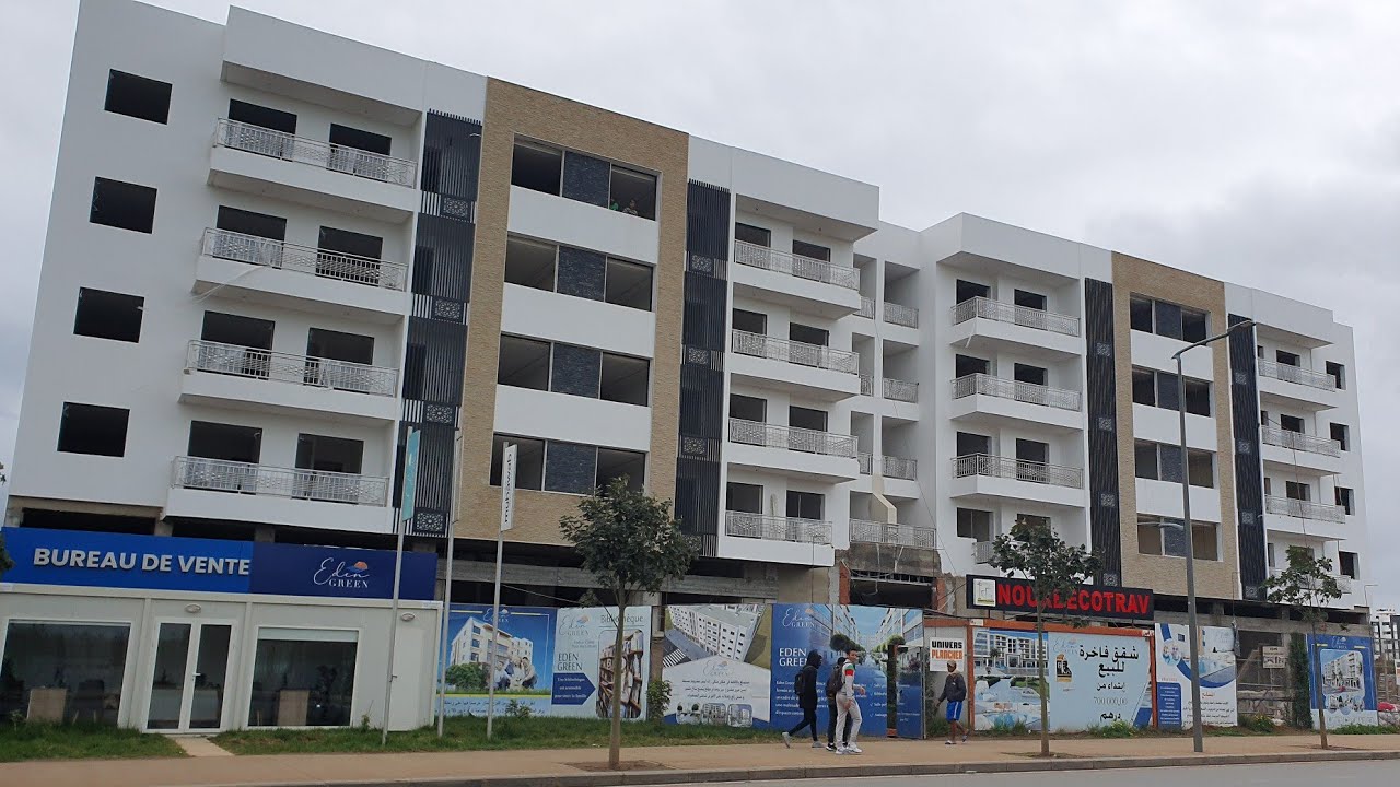 مشروع ضخم و عرض خيالي شقق فاخرة للبيع  لأول مرة بمدينة الصخيرات  بمسابح وفضاءات مميزة Eden Green