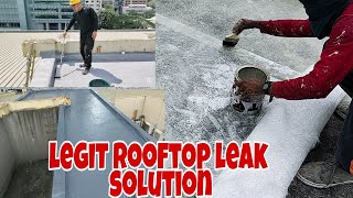 Best Solution For Rooftop,Canopy & Balcony leak | Para Sa Tagas /Tulo