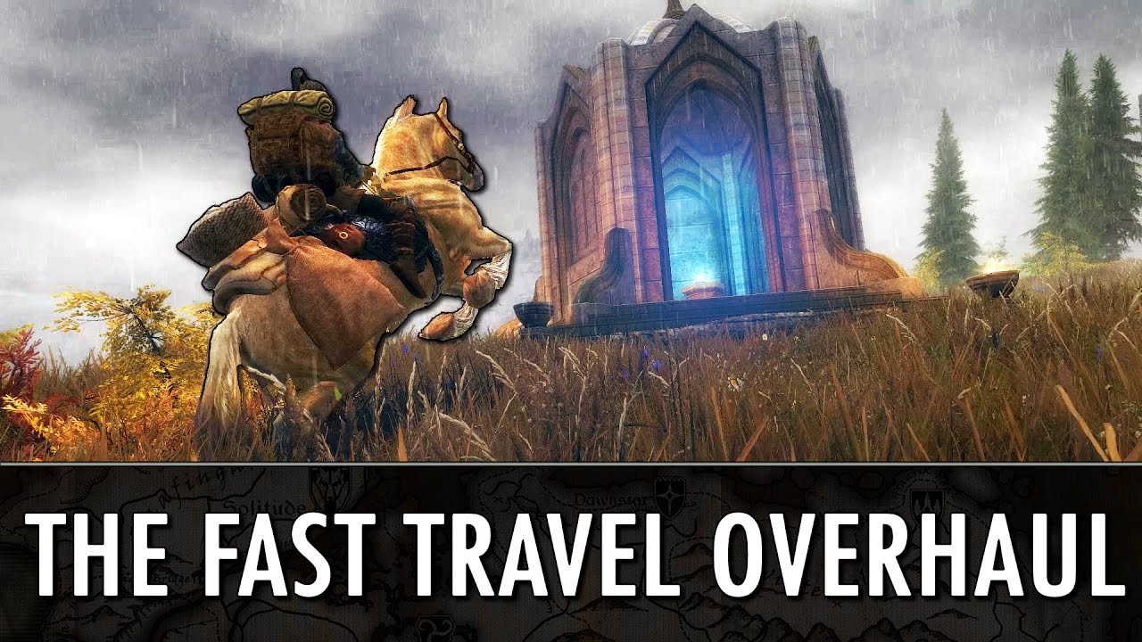 skyrim fast travel vs carriage