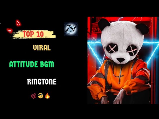 Top 10 Attitude Background music 2023 || top 10 attitude ringtone || Fresh Song ||