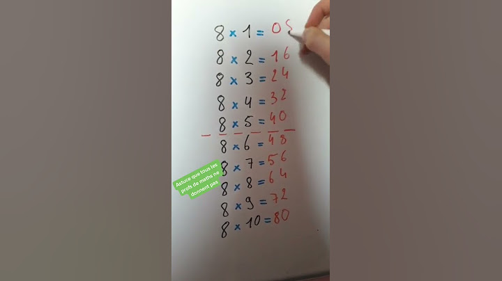 astuces de math 👍👍