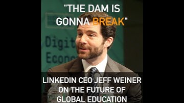 LinkedIn’s CEO Jeff Weiner on the future of global education