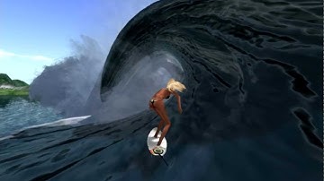 Surfing the P4S LSD Ultimate Wave in SecondLife