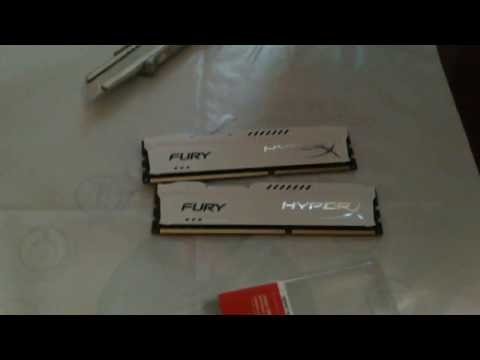 Оперативная память HyperX DDR3-1866 8192MB PC3-14900 (Kit of 2x4096) FURY White (HX318C10FWK2/8)