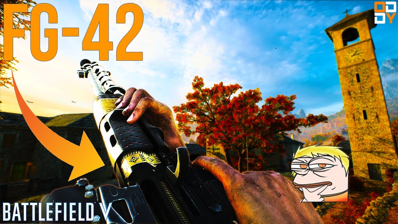 Battlefield V - FG42 Best Support Gun?  (Live Commentary#2)