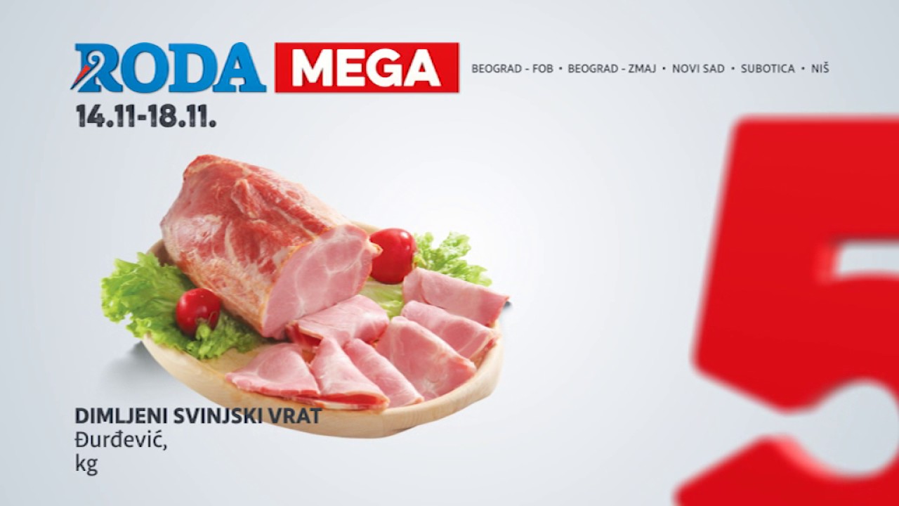 Roda MEGA: Sniženja za 5, 14. - 18.11.2016. - YouTube