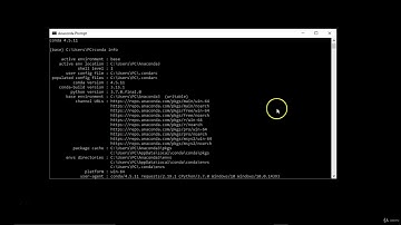 Anaconda + Conda Command - Pandas Tutorial