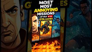 Most annoying missions of old gta games 😡