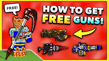 *NEW* How to Get ALL GUNS FREE in Pixel Gun 3D!!