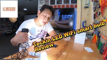 Teckin RGB WiFismart bulb compatible with Alexa and Google assistant Review