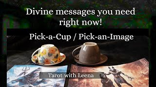 Coffee cup reading : Divine messages you need right now | Pick a Cup | Tarot with Leena