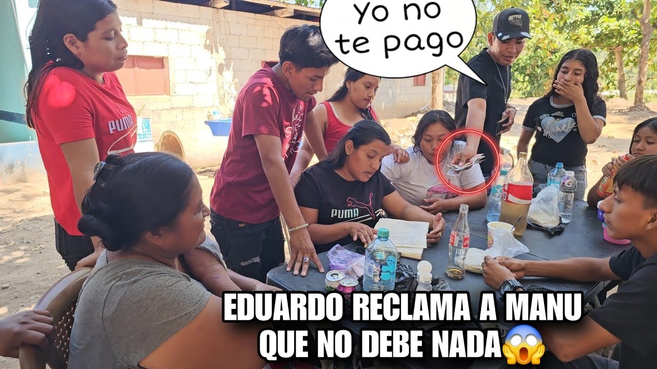 EDUARDO Le Reclama  A MANU  Que El No Deve Todo Eso😮Mira El Video Asta El Final Que Creees Que Paso😱