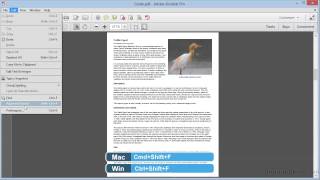Adobe Acrobat XI Tutorial | Finding And Searching In PDFs