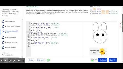 Lesson 3 Pt 1 Bucktooth Bunny