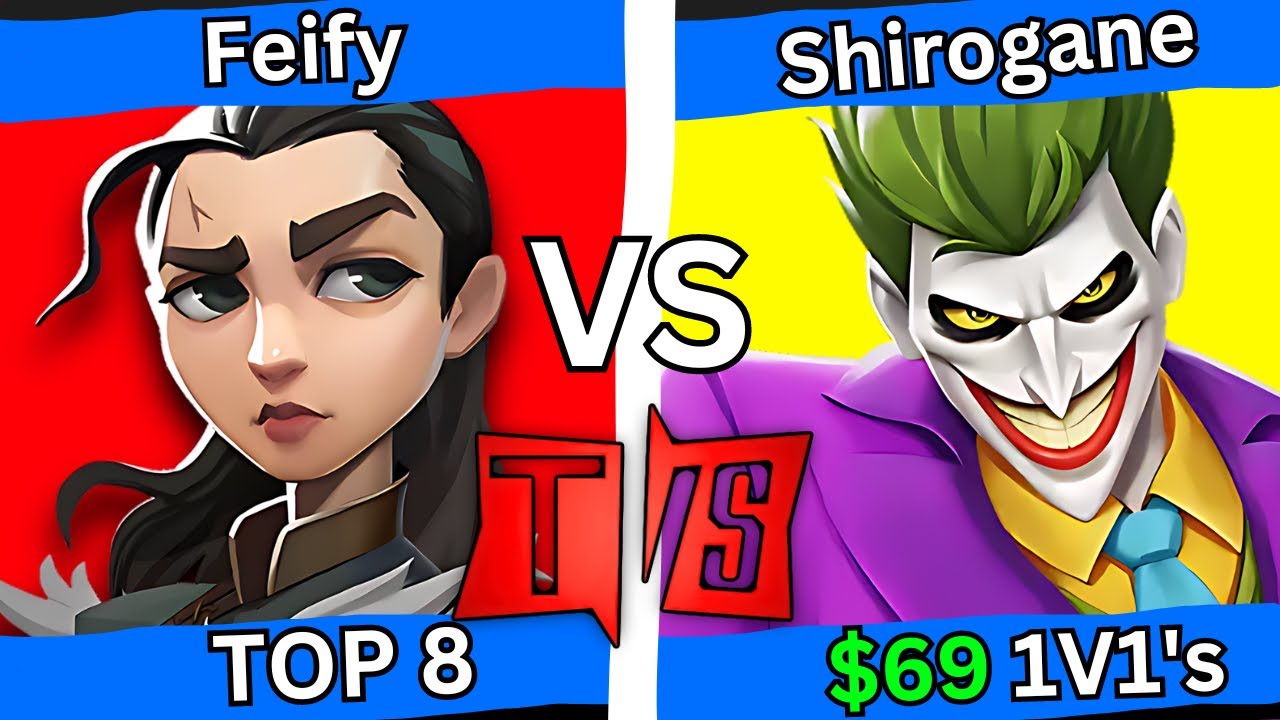 $69 TVS 2024 TOP 8 Feify (Arya) Vs Shirogane (Joker) Multiversus Tournament