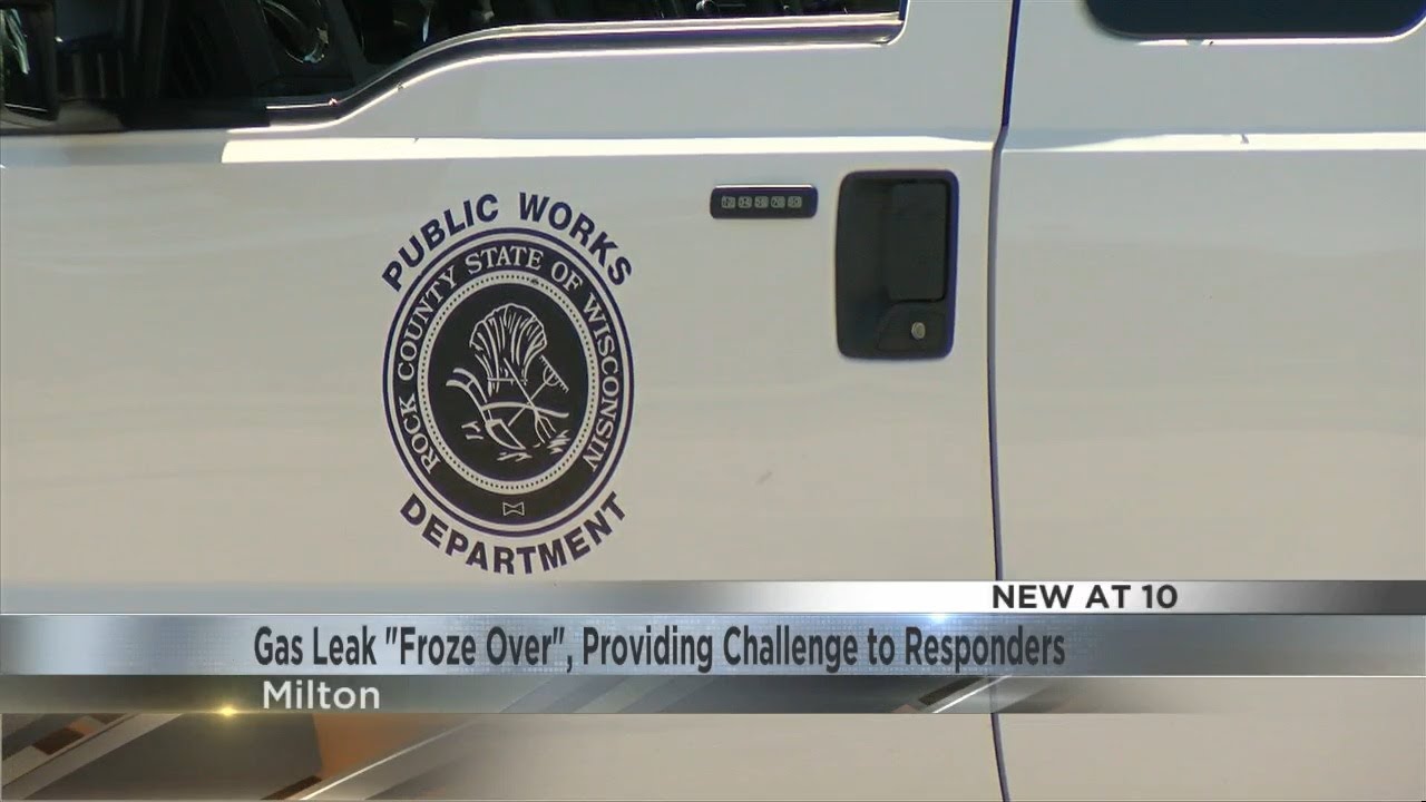 Propane gas leak resolved in Milton, roads reopened - YouTube