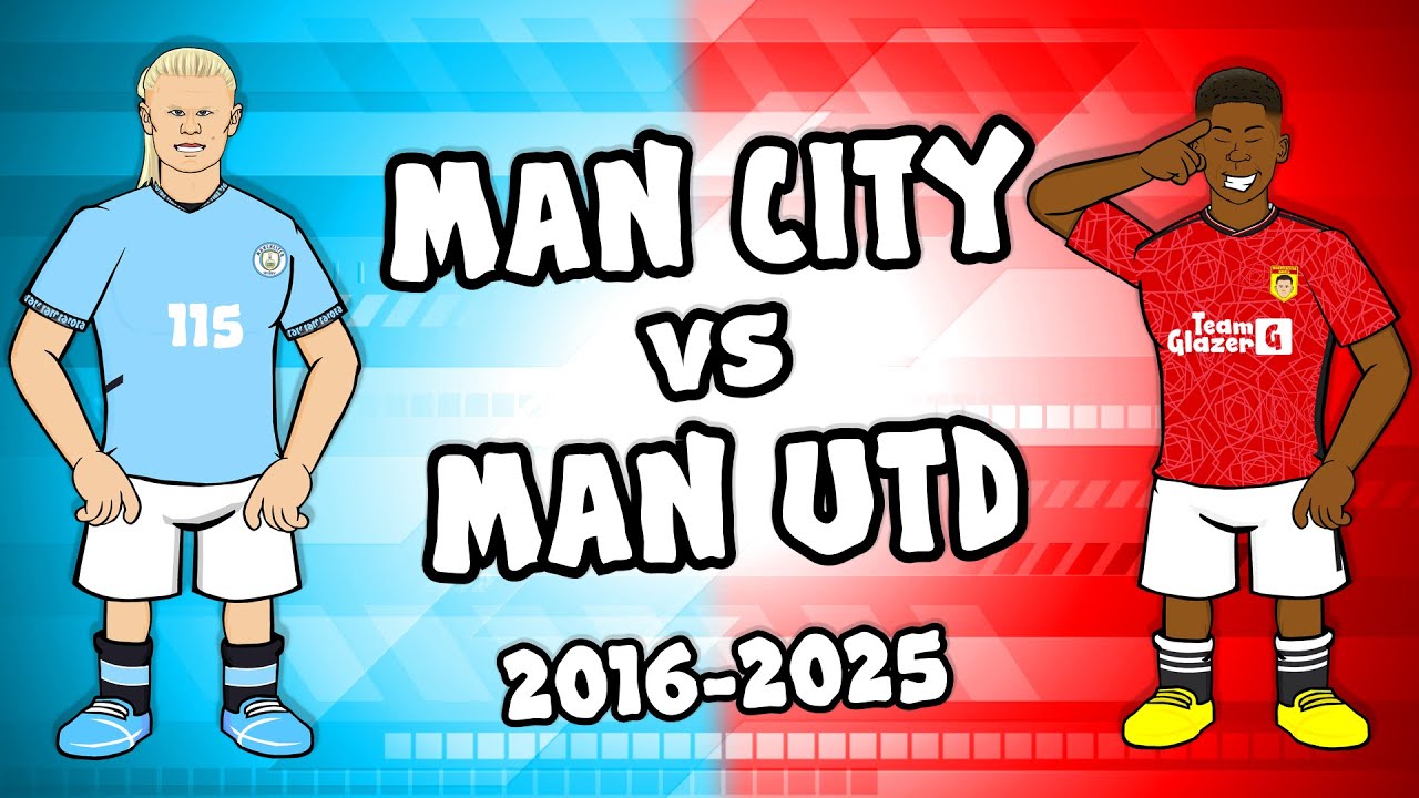 🔵MAN CITY vs MAN UTD🔴 2016-2025 Manchester Derby Goals Highlights