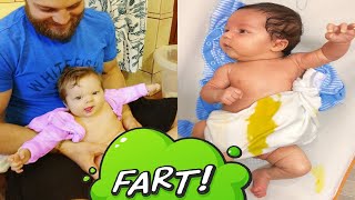 Babies are in love with farting so funny 💨💨💨 - Cute Baby Farts - Funny Trendy Everyday