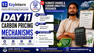 Day 11: Carbon Pricing Mechanisms | EzyIntern UGC Internship Program Day 10 Carbon Offsets Credit Quality Ezyintern Ugc Internship Program