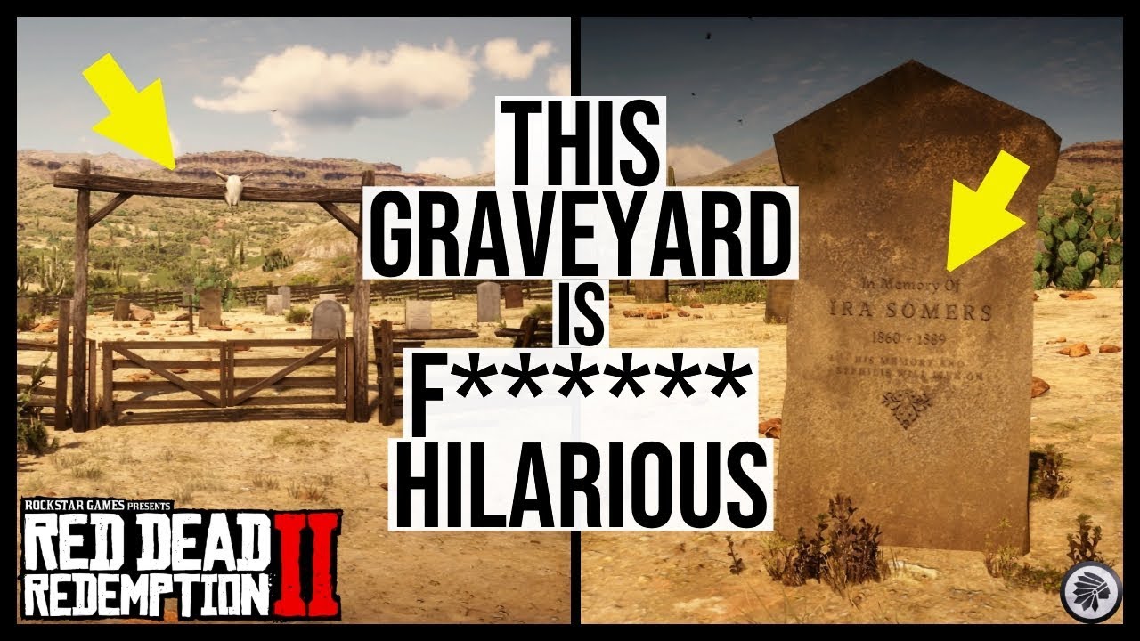 Red Dead Redemption 2 This GRAVEYARD Has Crazy TOMBSTONE Writings YouTube